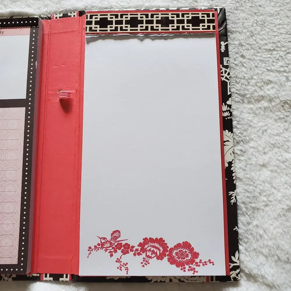 Vera Bradley Duly Noted Take Note Collection Desk Set Imperial Toile